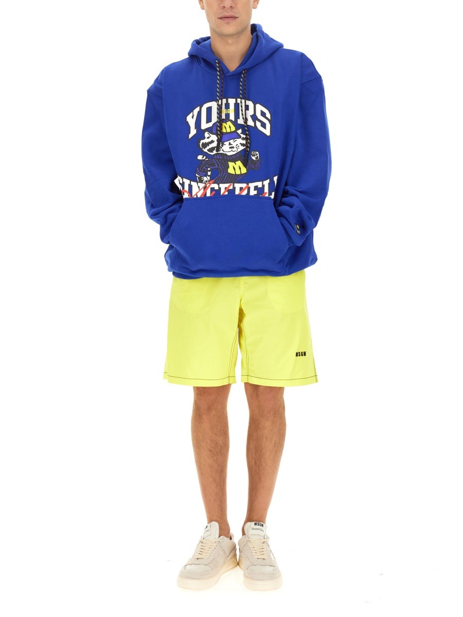 msgm - SWEATSHIRT WITH LOGO - Image 2