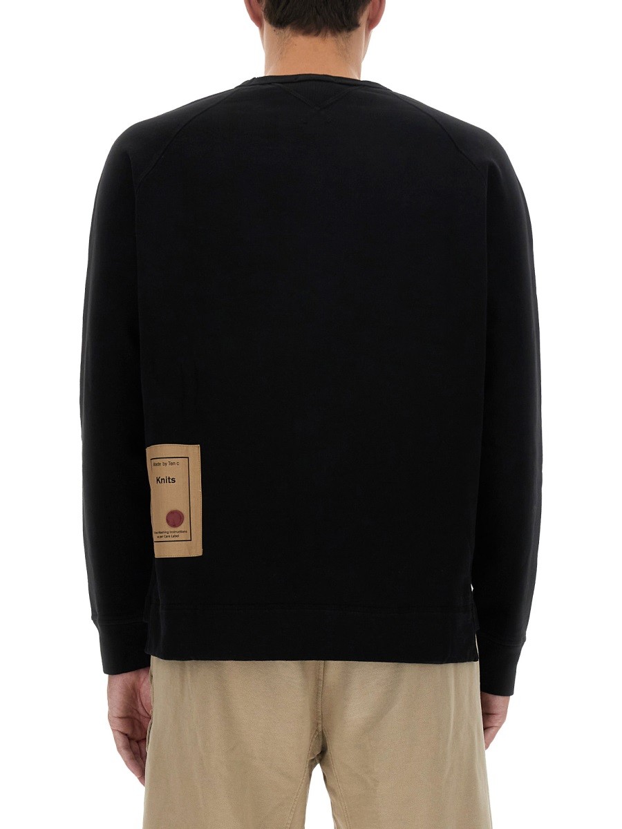 TEN C - SWEATSHIRT WITH LOGO - Image 3