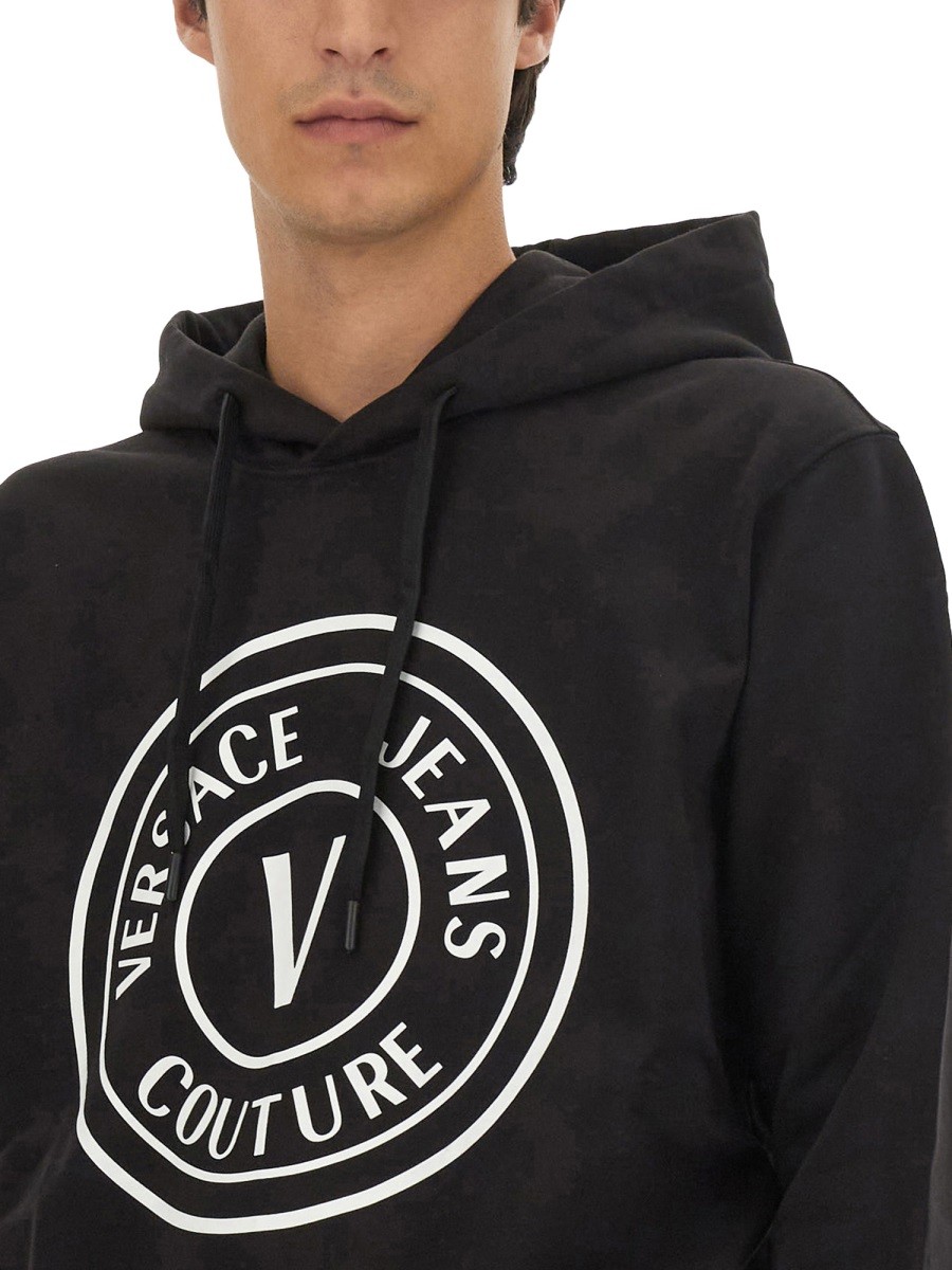 Versace Jeans Couture - SWEATSHIRT WITH LOGO - Image 4
