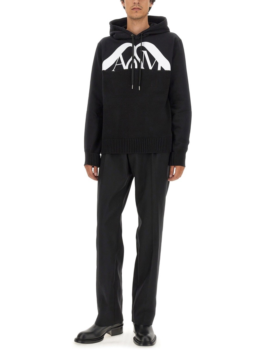 Alexander Mcqueen - SWEATSHIRT WITH LOGO - Image 2