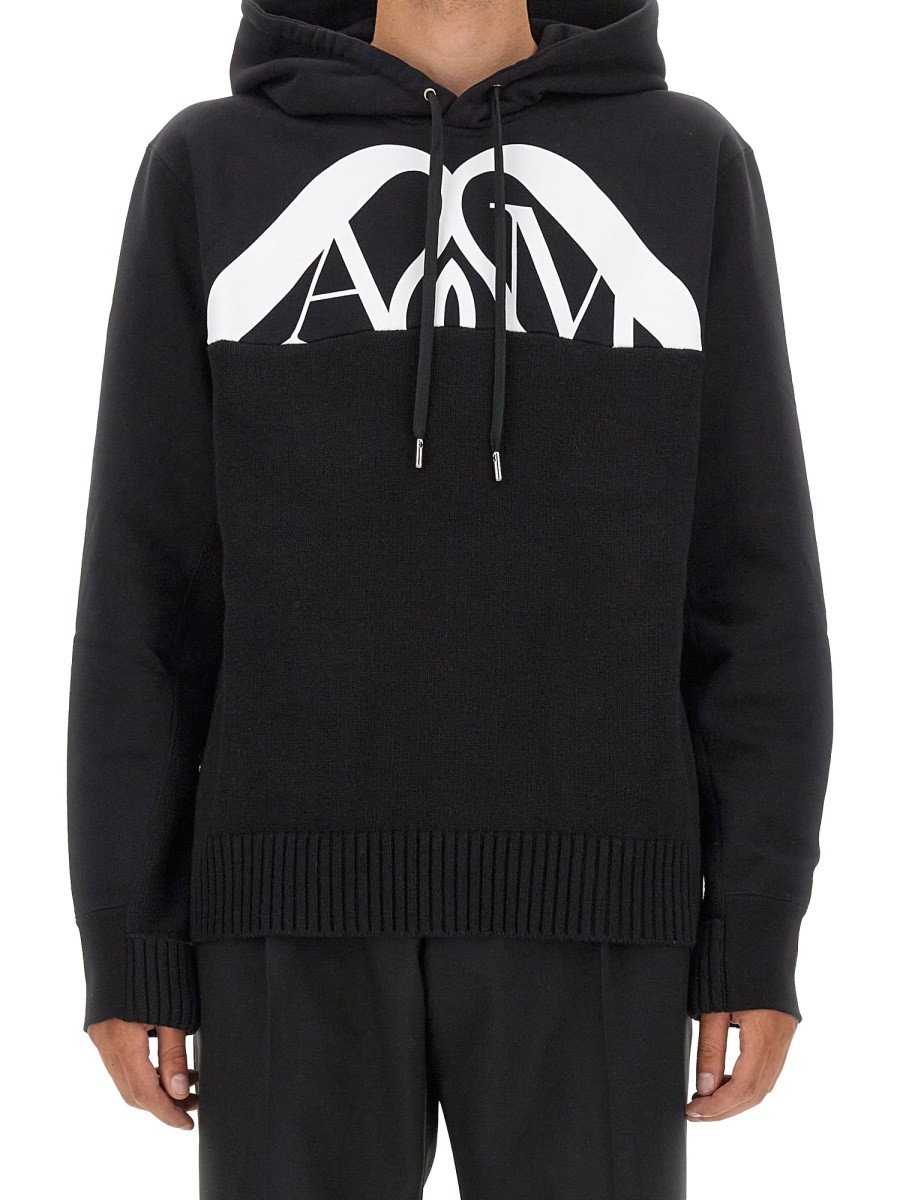 Alexander Mcqueen - SWEATSHIRT WITH LOGO - Image 3