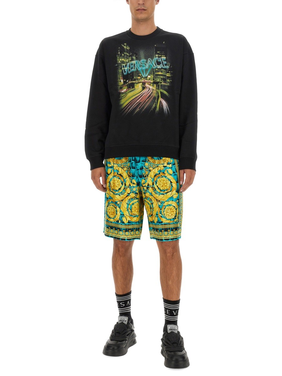 Versace - SWEATSHIRT WITH LOGO - Image 2