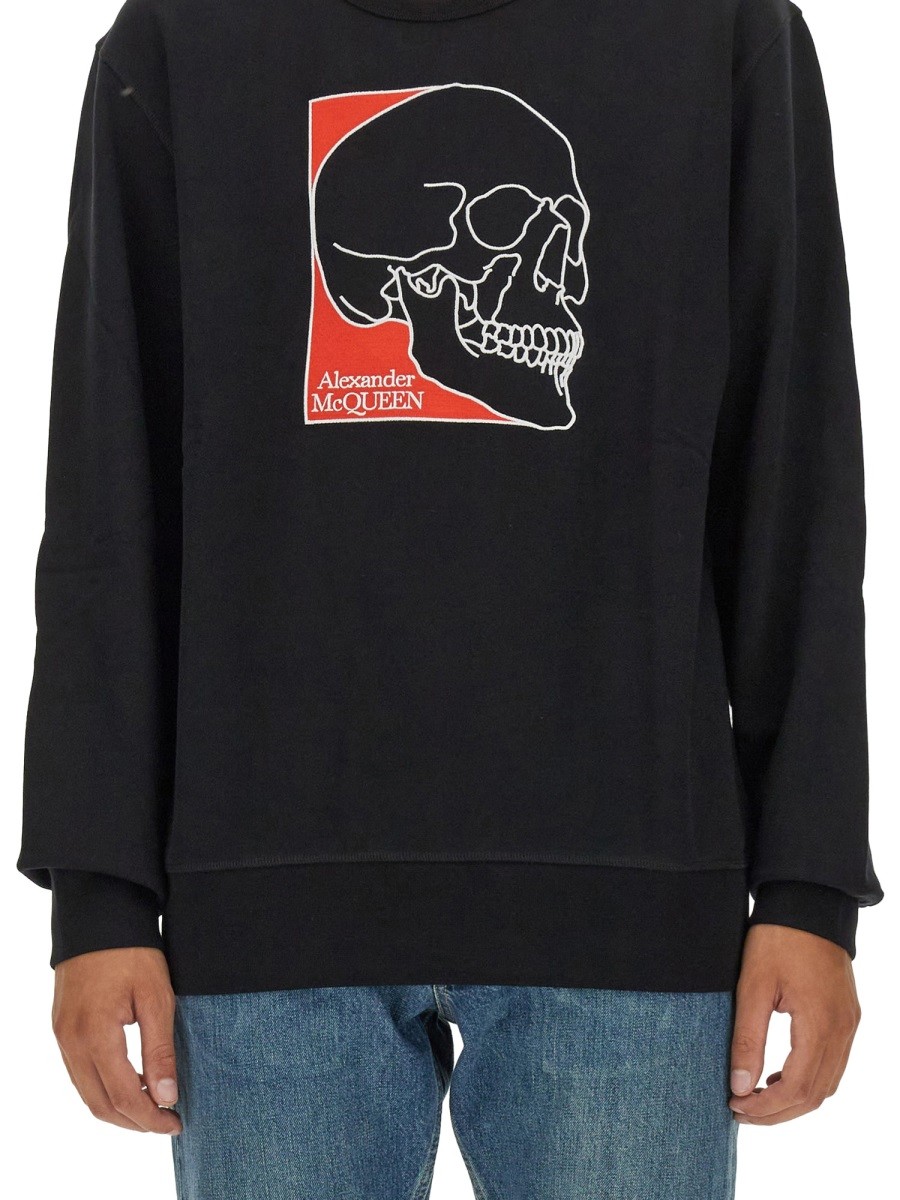 Alexander Mcqueen - SWEATSHIRT WITH LOGO - Image 4