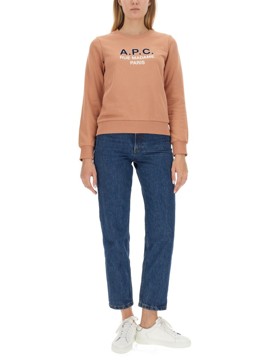 A.P.C. - SWEATSHIRT WITH LOGO - Image 2