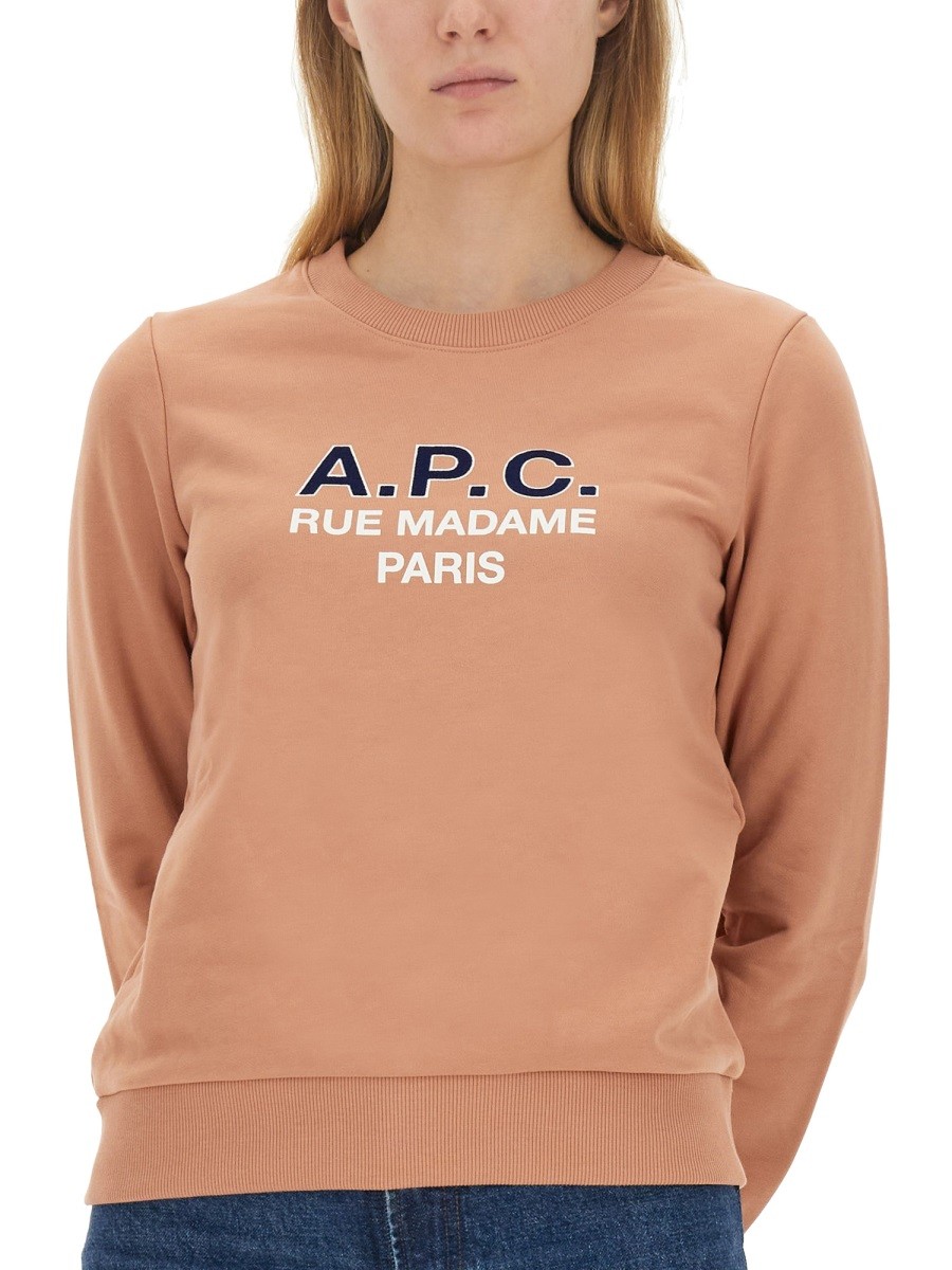 A.P.C. - SWEATSHIRT WITH LOGO - Image 4