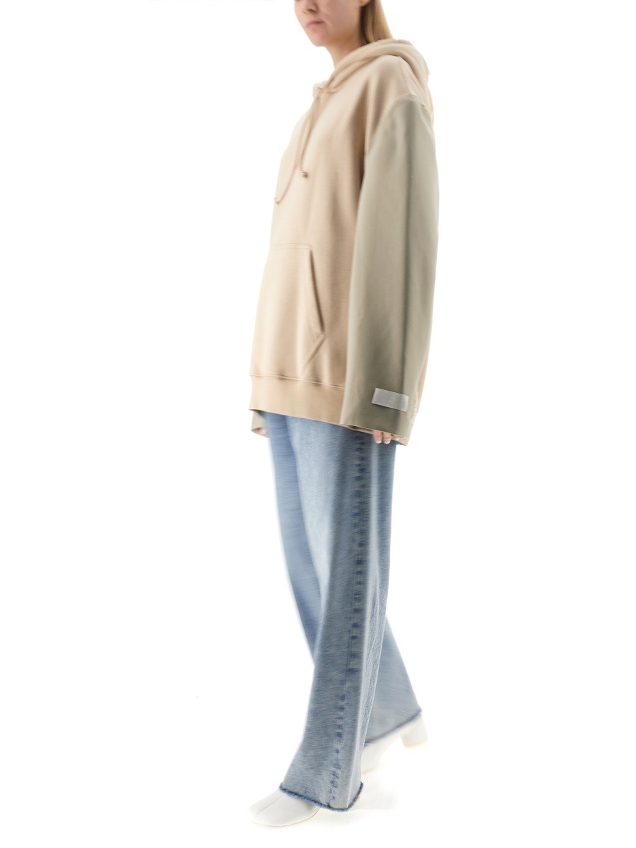 MM6 MAISON MARGIELA - SWEATSHIRT WITH LOGO - Image 2