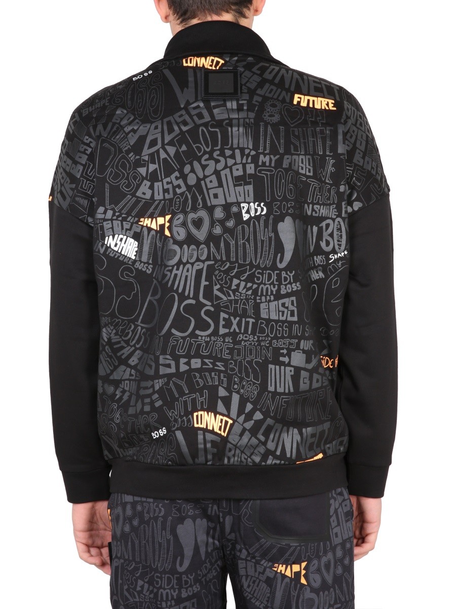Boss - SWEATSHIRT WITH LOGO - Image 3