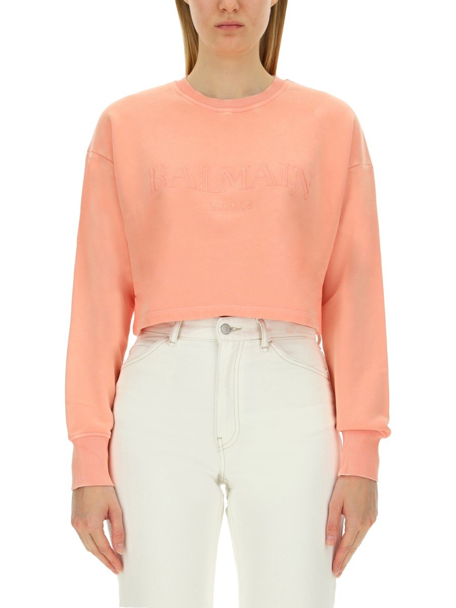 Balmain SWEATSHIRT WITH LOGO