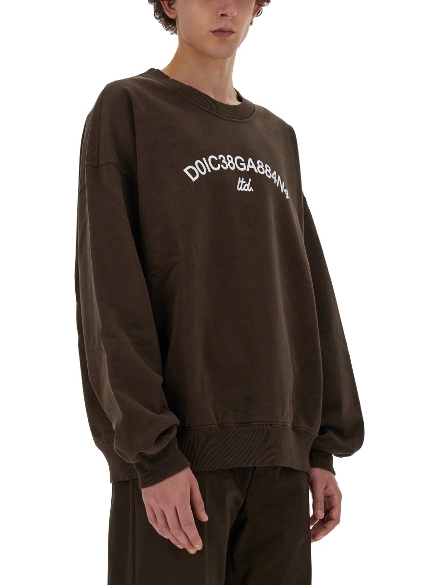 Dolce & Gabbana - SWEATSHIRT WITH LOGO - Image 4