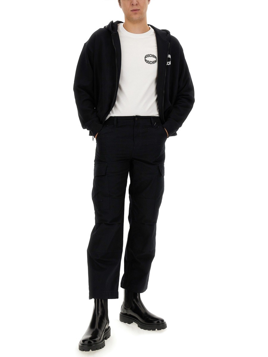 Moschino - SWEATSHIRT WITH LOGO - Image 2