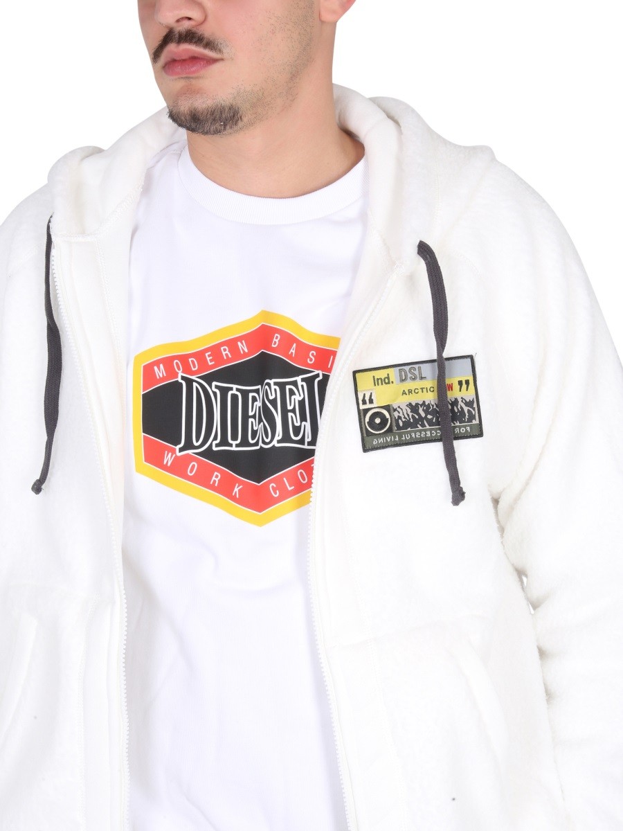 Diesel - SWEATSHIRT WITH LOGO - Image 3