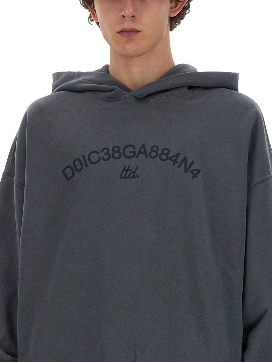 Dolce & Gabbana - SWEATSHIRT WITH LOGO - Image 4