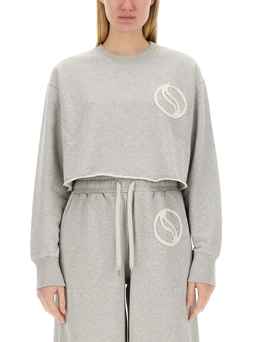 stella mccartney SWEATSHIRT WITH LOGO