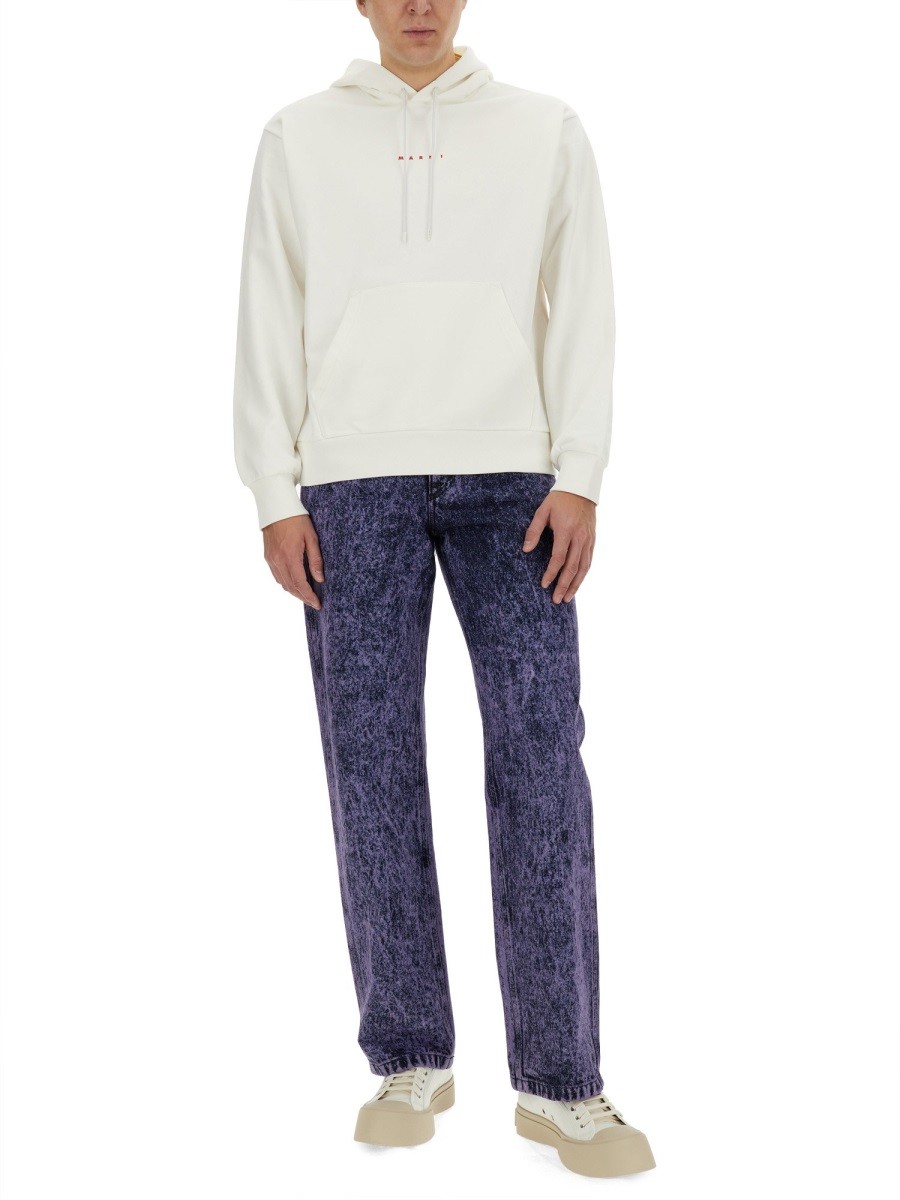 Marni - SWEATSHIRT WITH LOGO - Image 2