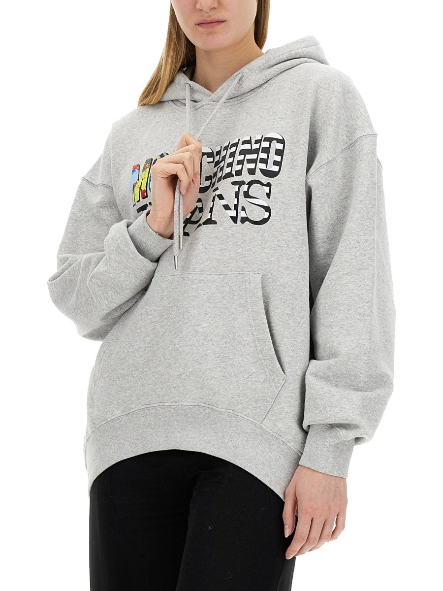 MOSCHINO JEANS - SWEATSHIRT WITH LOGO - Image 4