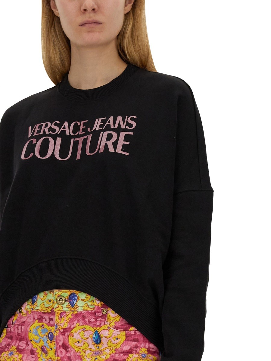 Versace Jeans Couture - SWEATSHIRT WITH LOGO - Image 4