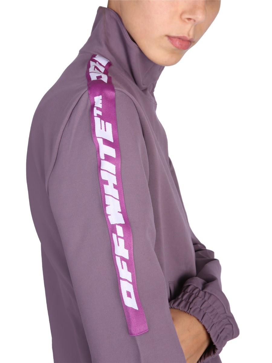 Off-white - SWEATSHIRT WITH LOGO BANDS - Image 4
