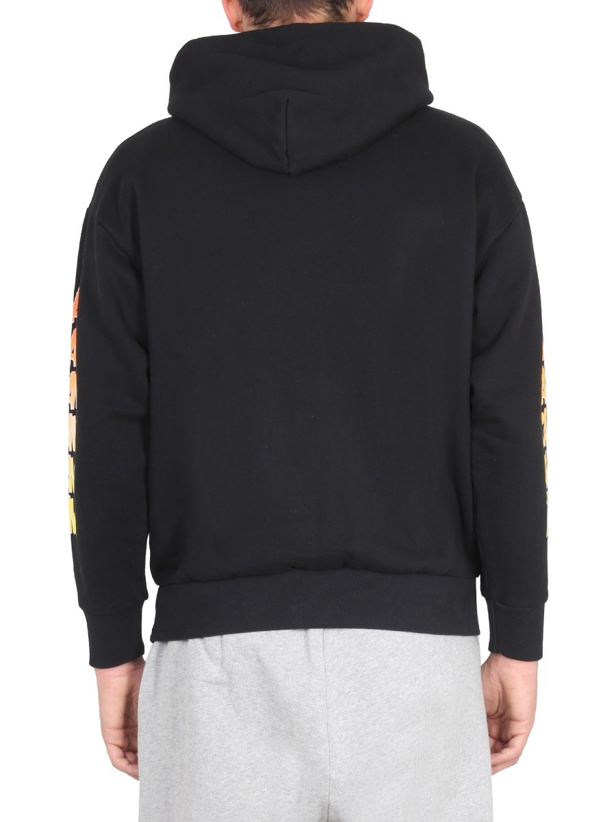 ARIES - SWEATSHIRT WITH LOGO PRINT - Image 5