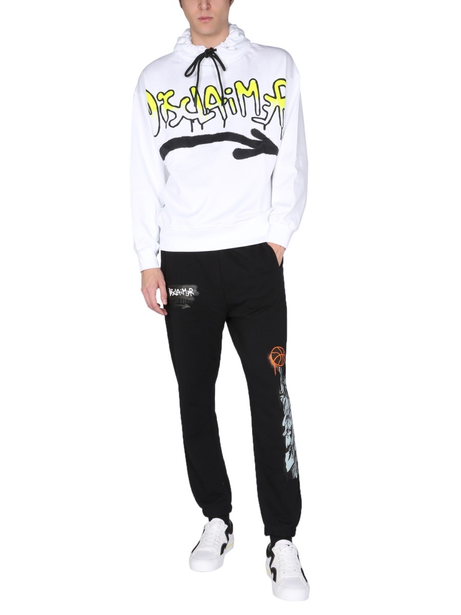 Disclaimer - SWEATSHIRT WITH LOGO PRINT - Image 3