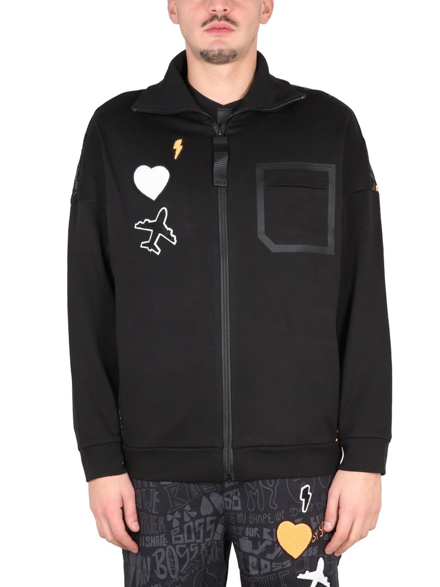 Boss SWEATSHIRT WITH LOGO