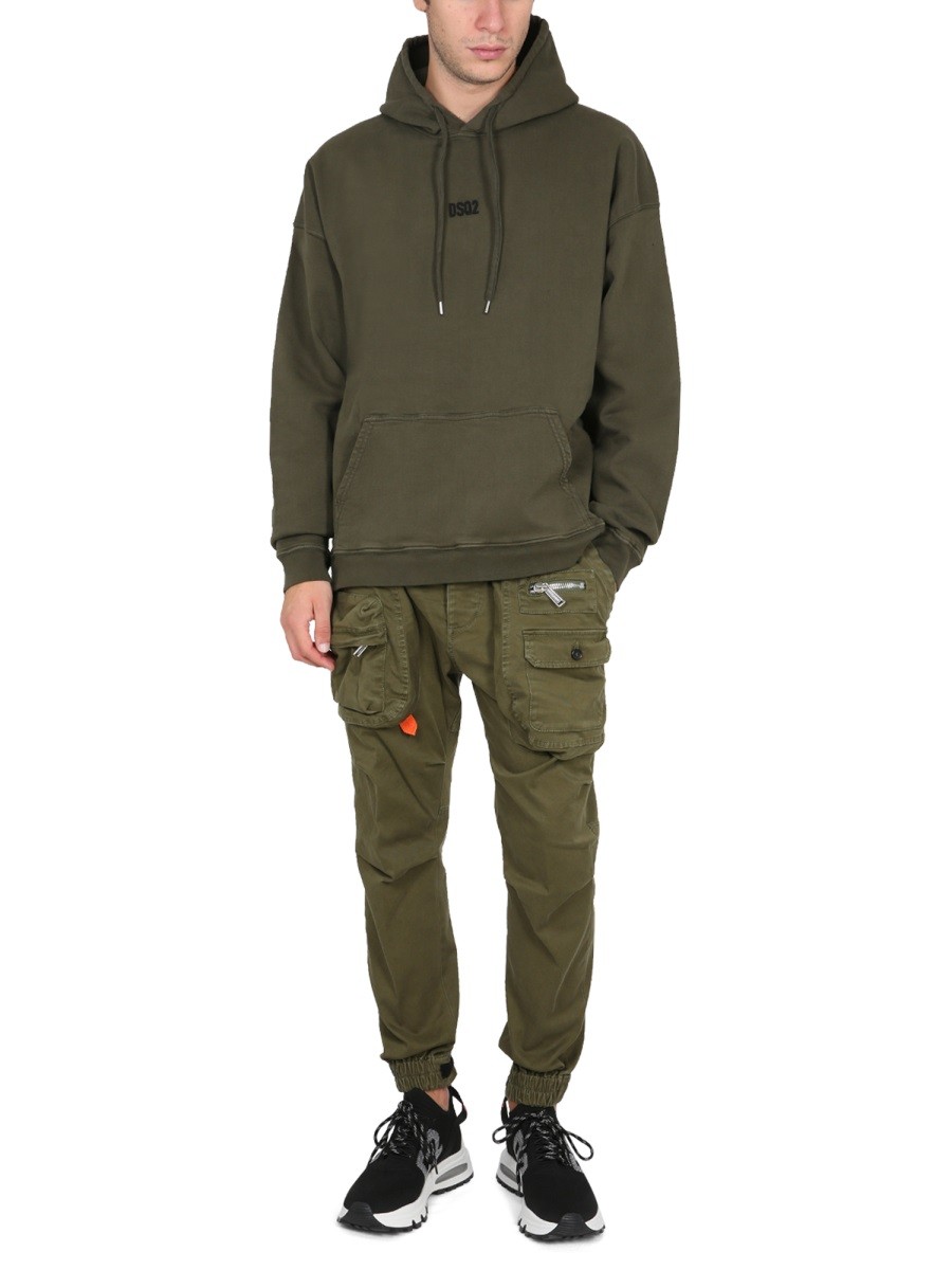 Dsquared - SWEATSHIRT WITH MINI LOGO - Image 2