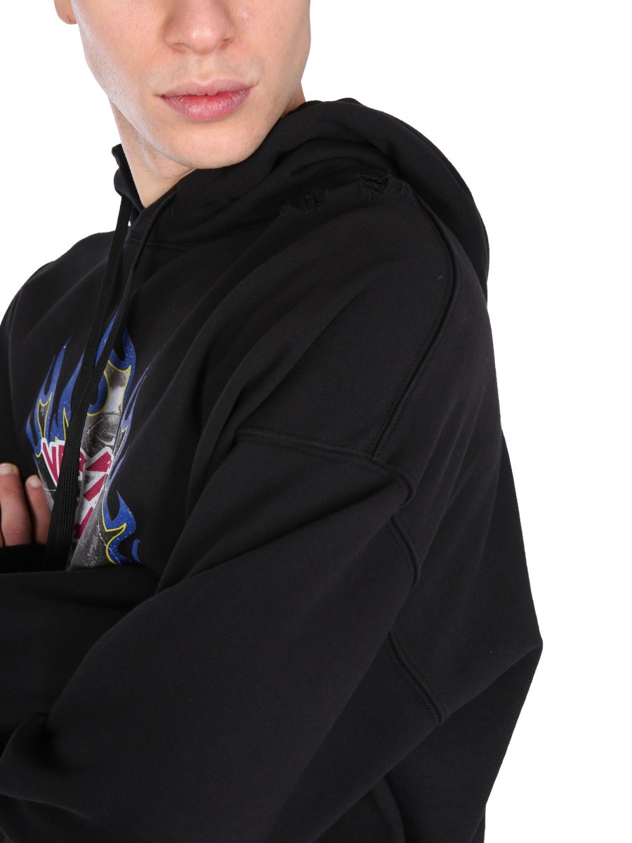 Versace Jeans Couture SWEATSHIRT WITH ROCK LOGO - Image 4