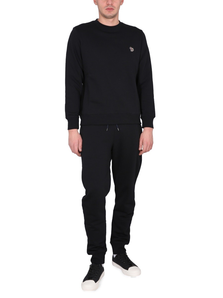 PS BY PAUL SMITH - SWEATSHIRT WITH ZEBRA EMBROIDERY - Image 2
