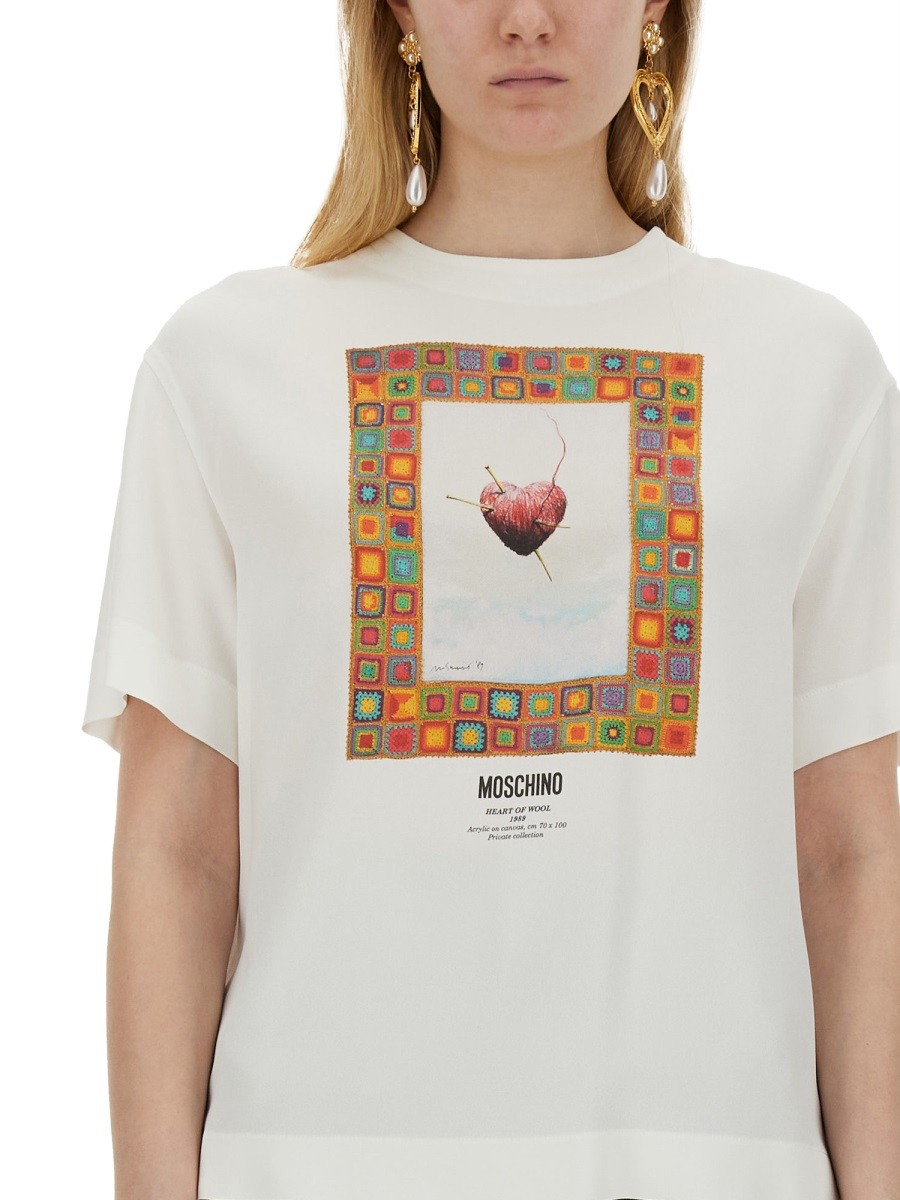 Moschino - T-SHIRT "HEART" - Image 3