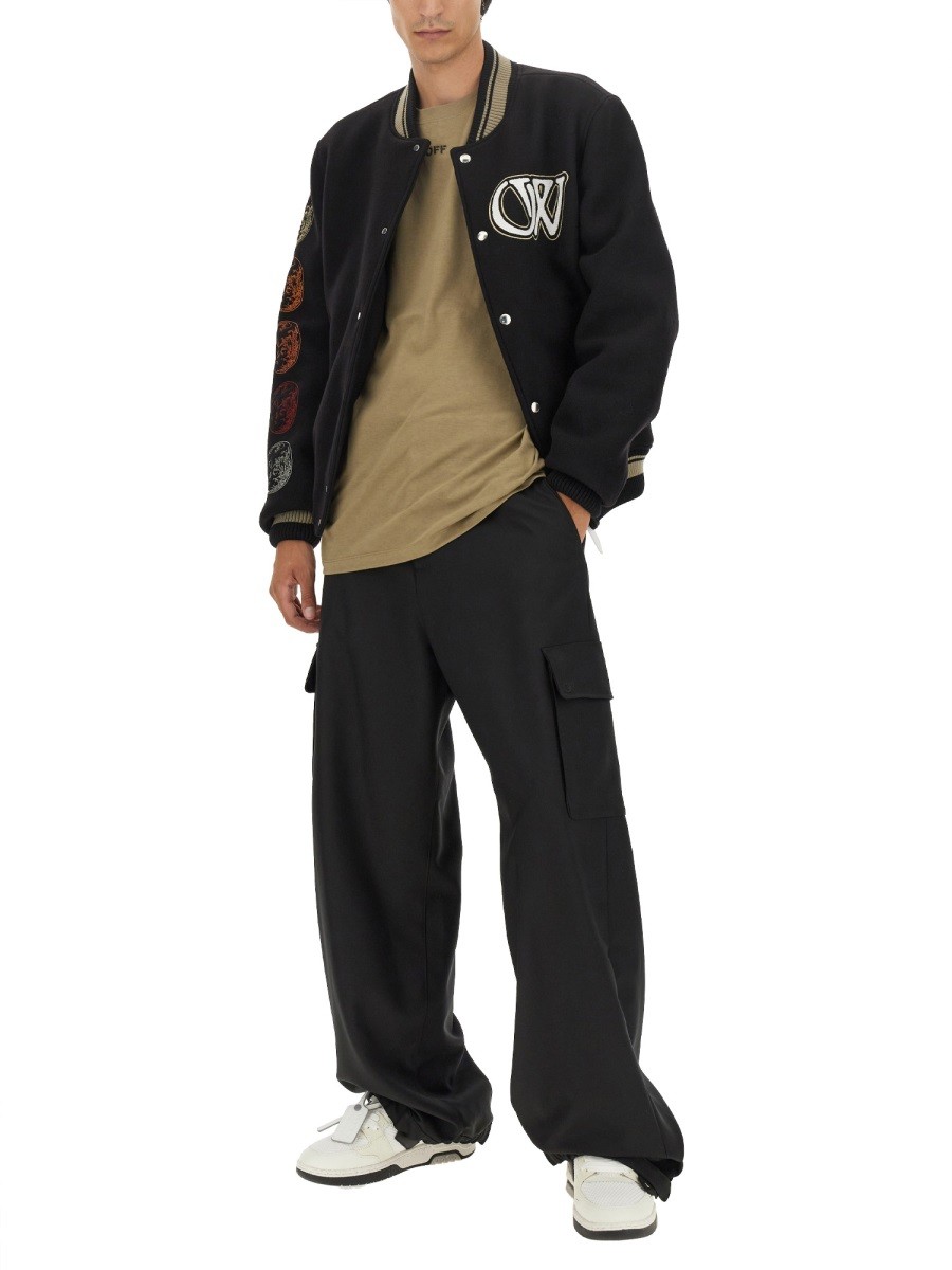 Off-white - T-SHIRT WITH ARROW EMBROIDERY - Image 2