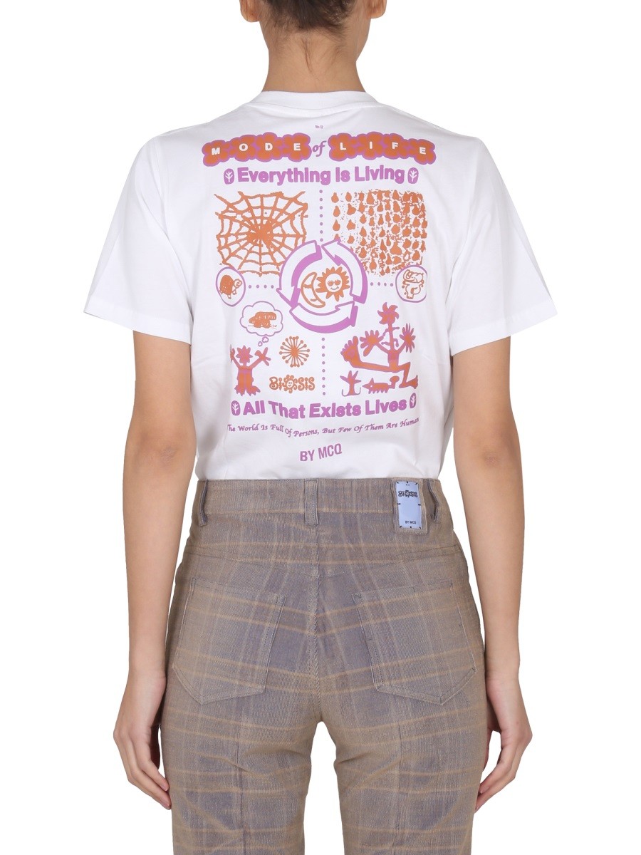 MCQ - T-SHIRT WITH LOGO - Image 3