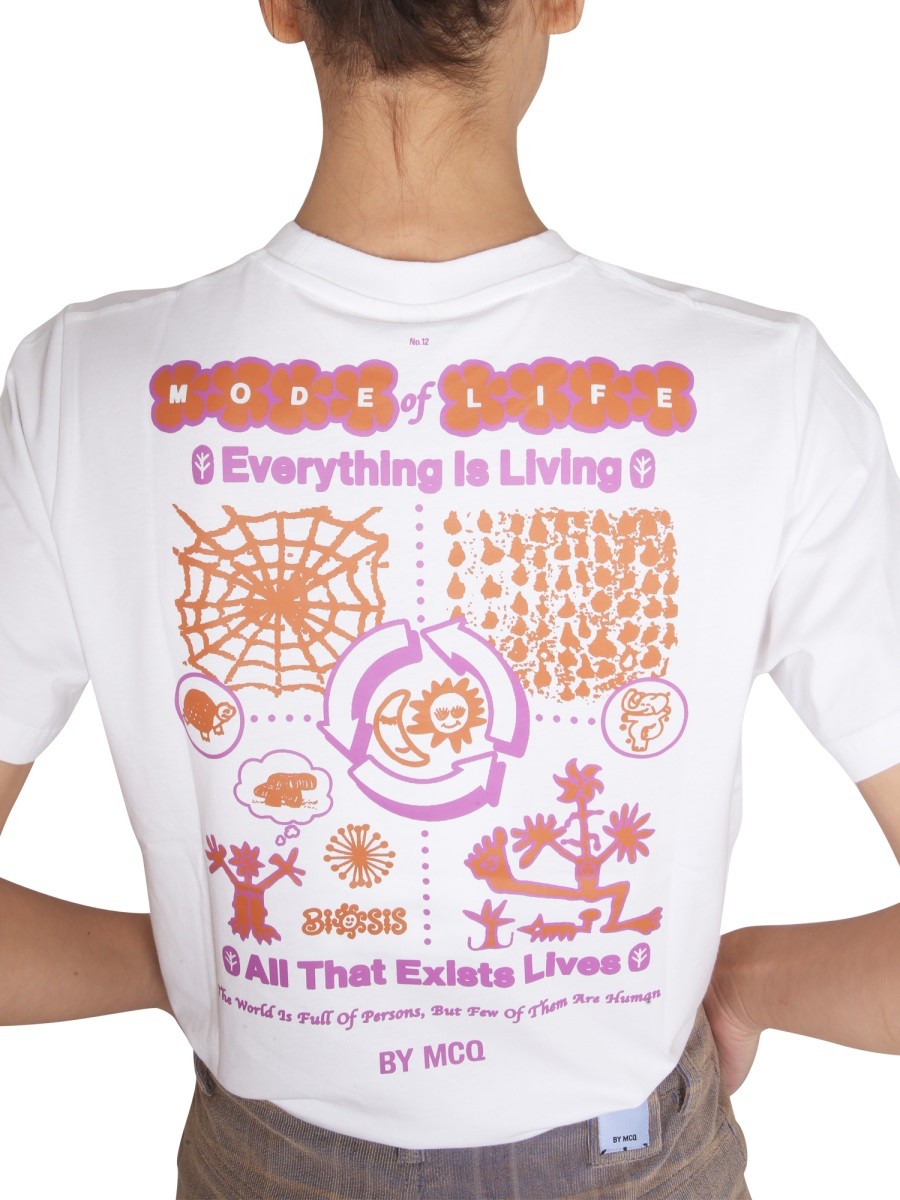MCQ - T-SHIRT WITH LOGO - Image 4