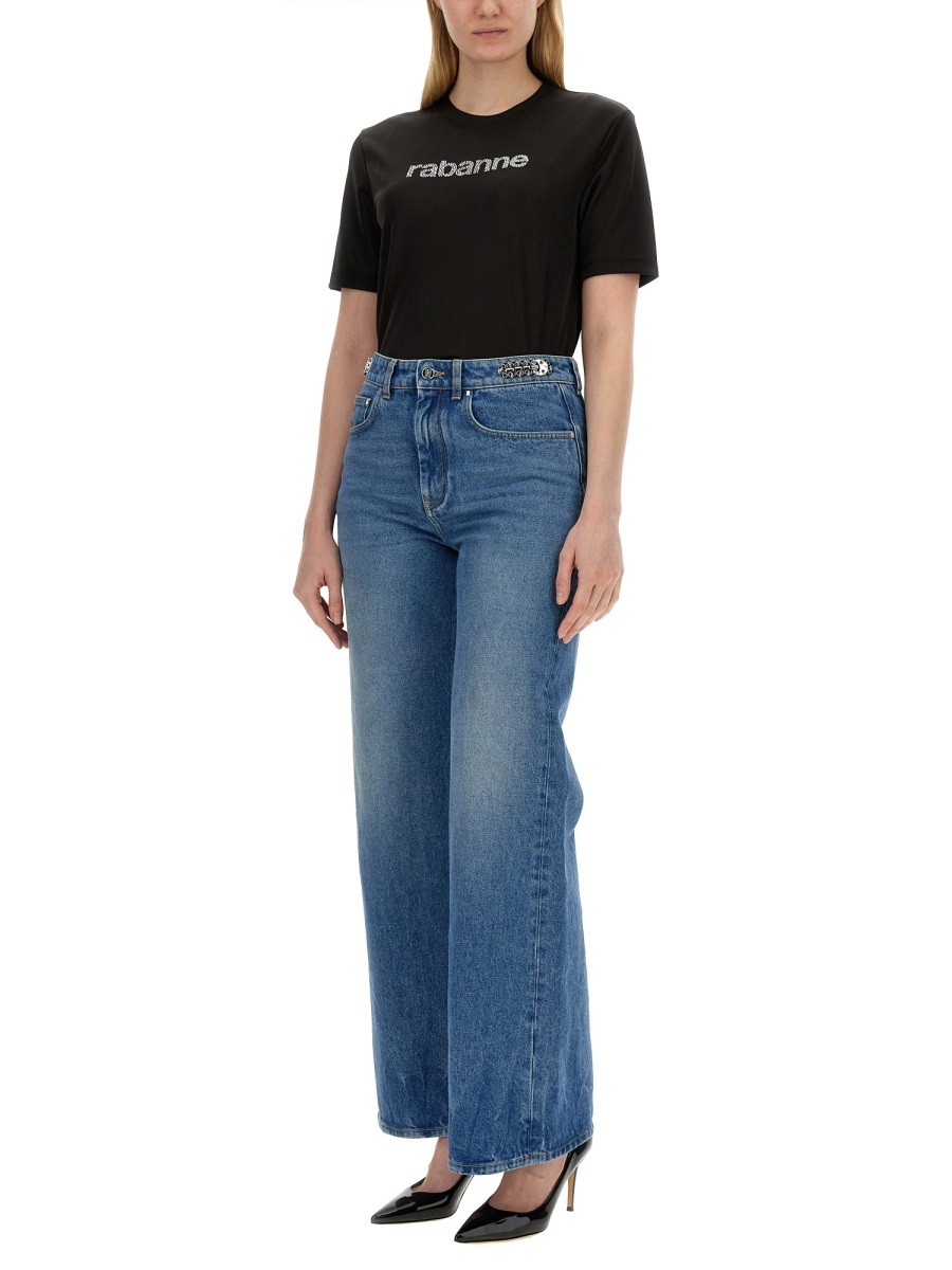 RABANNE - T-SHIRT WITH LOGO - Image 2