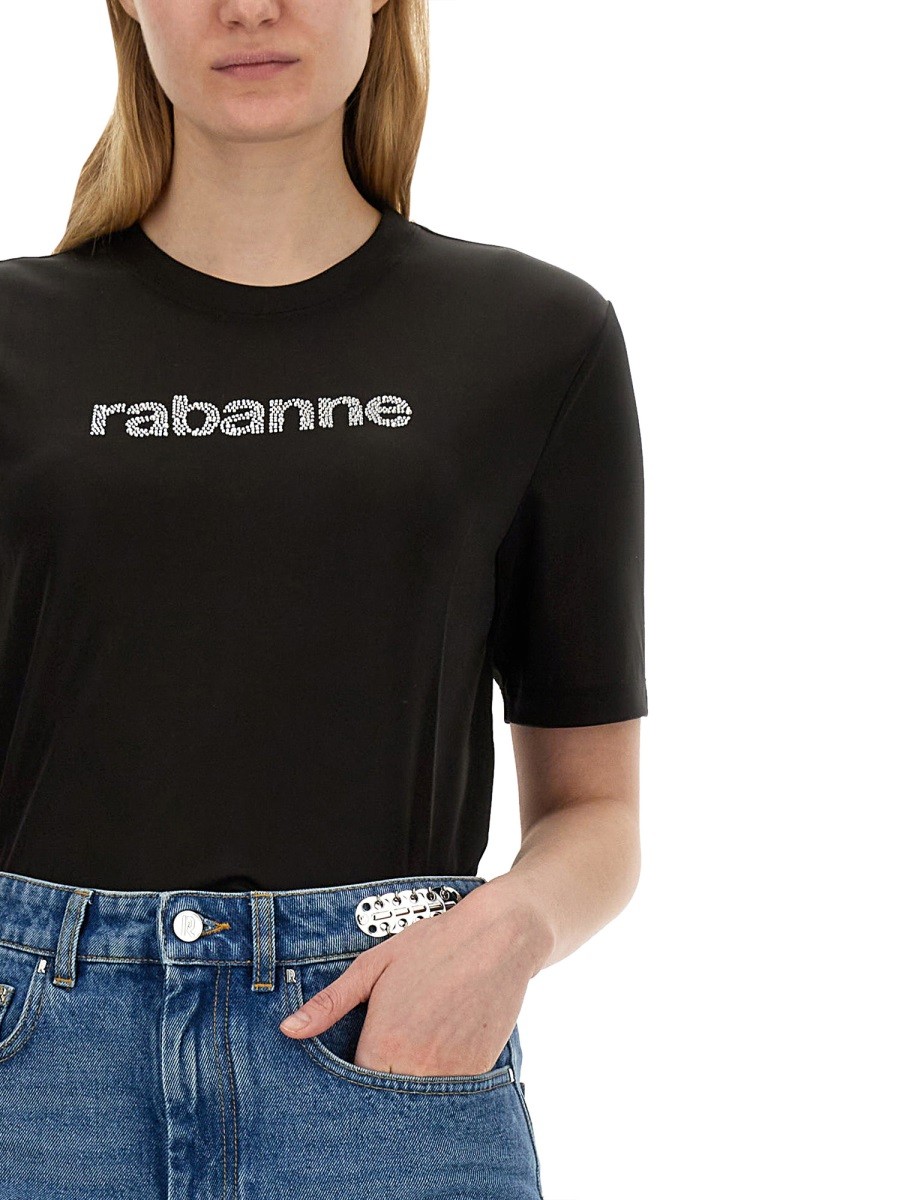 RABANNE - T-SHIRT WITH LOGO - Image 4