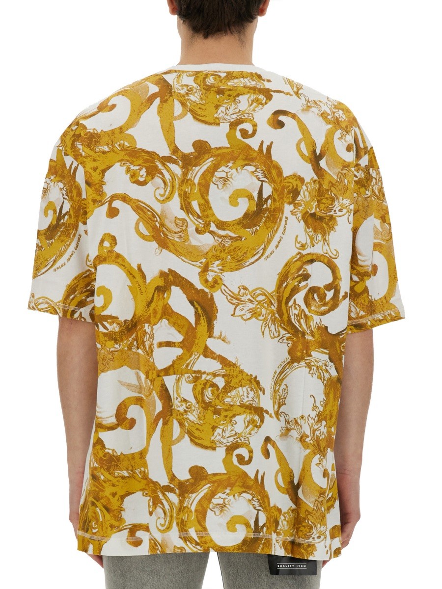 Versace Jeans Couture - T-SHIRT WITH LOGO - Image 3