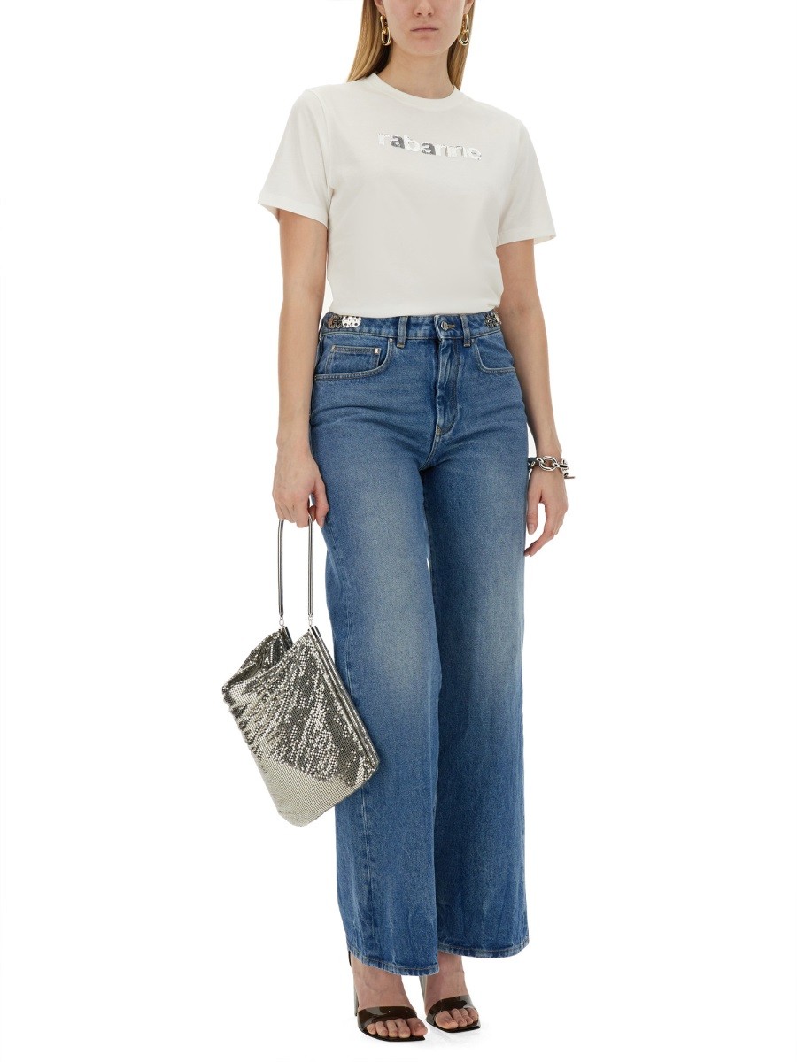 RABANNE - T-SHIRT WITH LOGO - Image 2