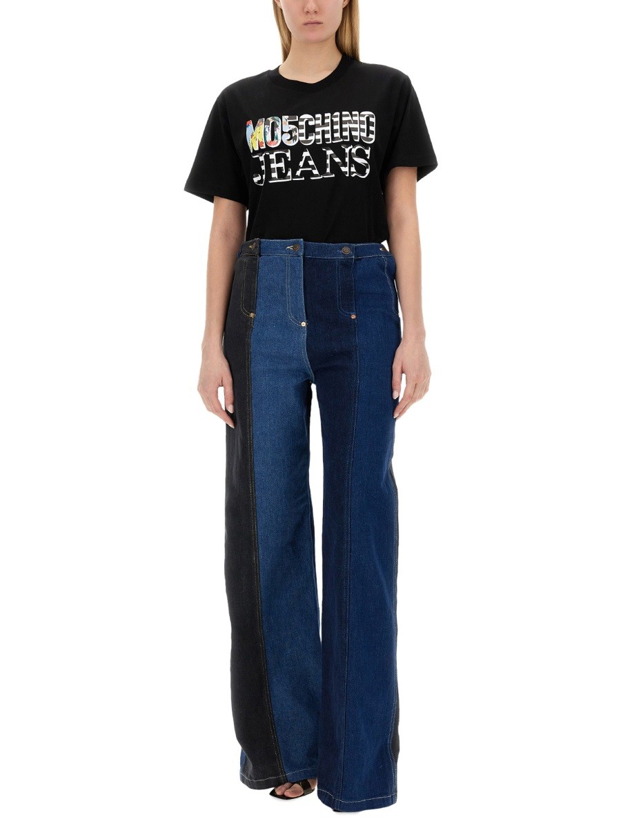 MOSCHINO JEANS - T-SHIRT WITH LOGO - Image 2