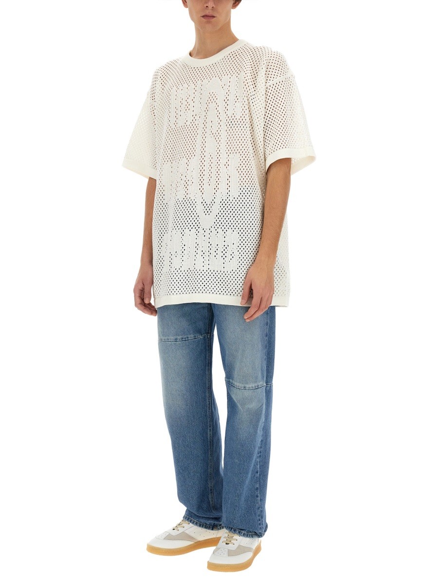 MM6 MAISON MARGIELA - T-SHIRT WITH LOGO - Image 2