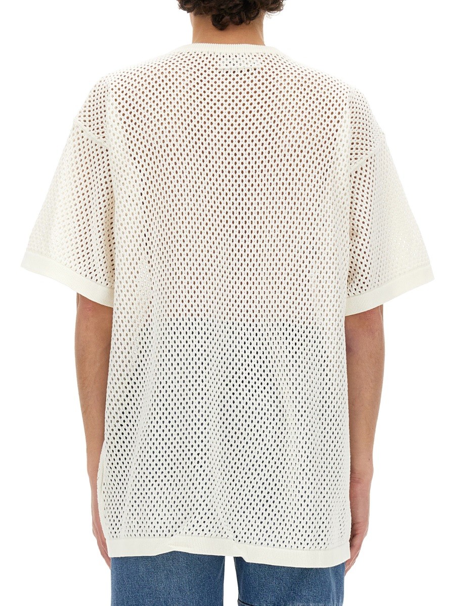MM6 MAISON MARGIELA - T-SHIRT WITH LOGO - Image 3