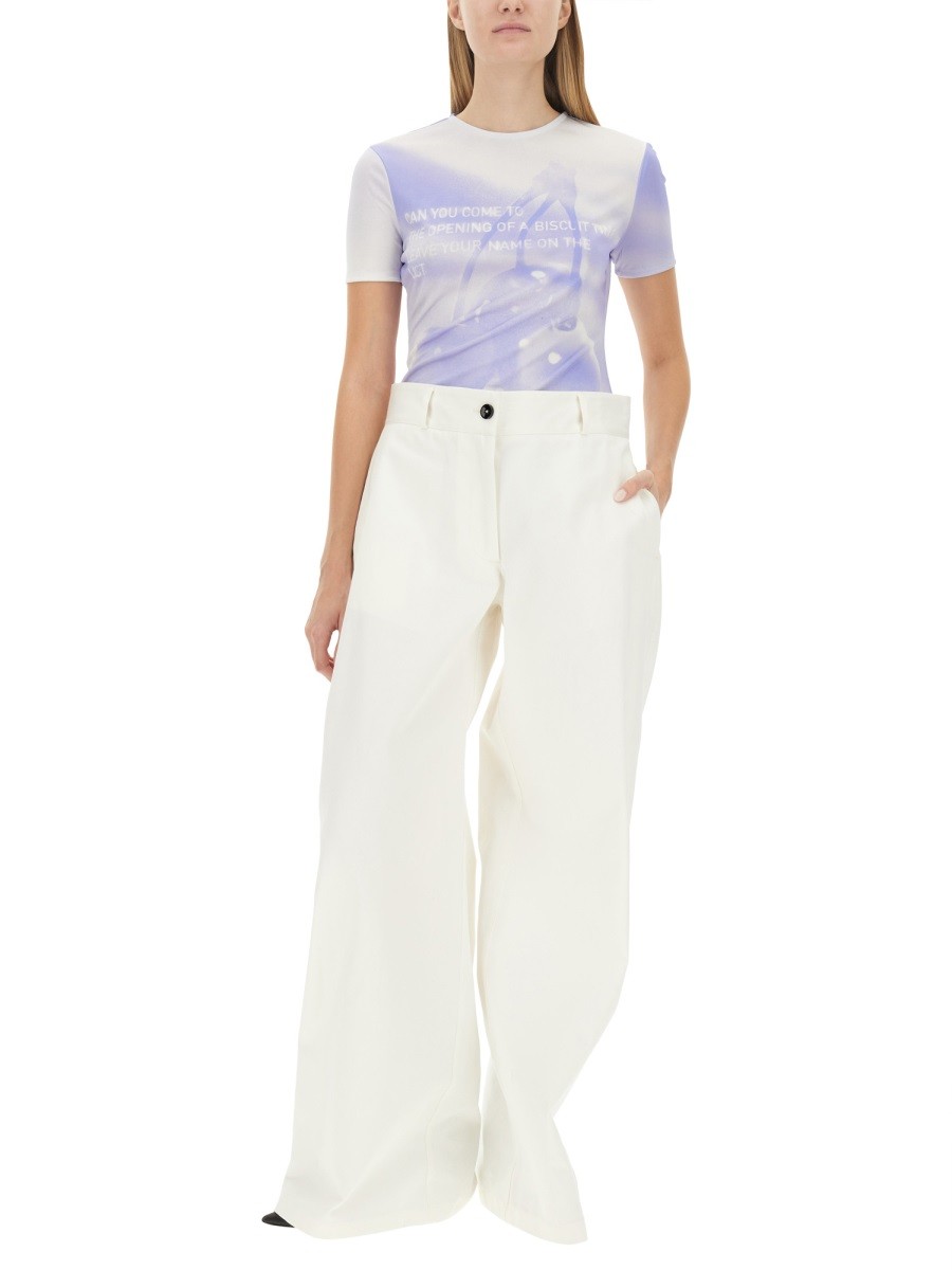 JIL SANDER - T-SHIRT WITH LOGO - Image 2