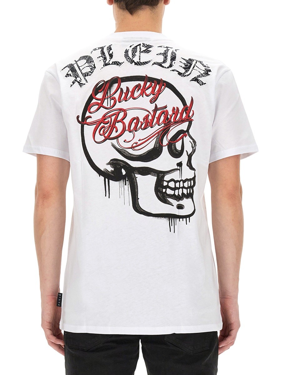 Philipp Plein - T-SHIRT WITH LOGO - Image 3