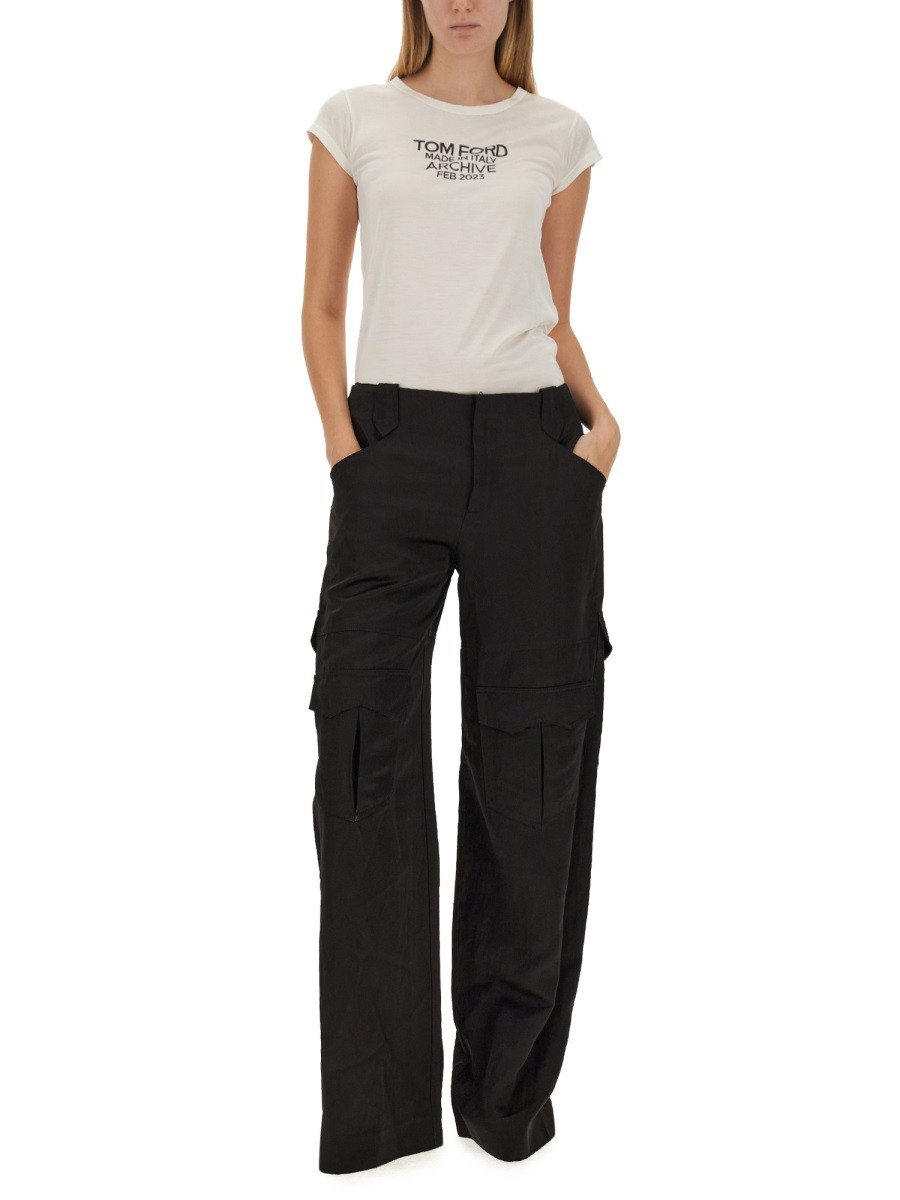 TOM FORD - T-SHIRT WITH LOGO - Image 2