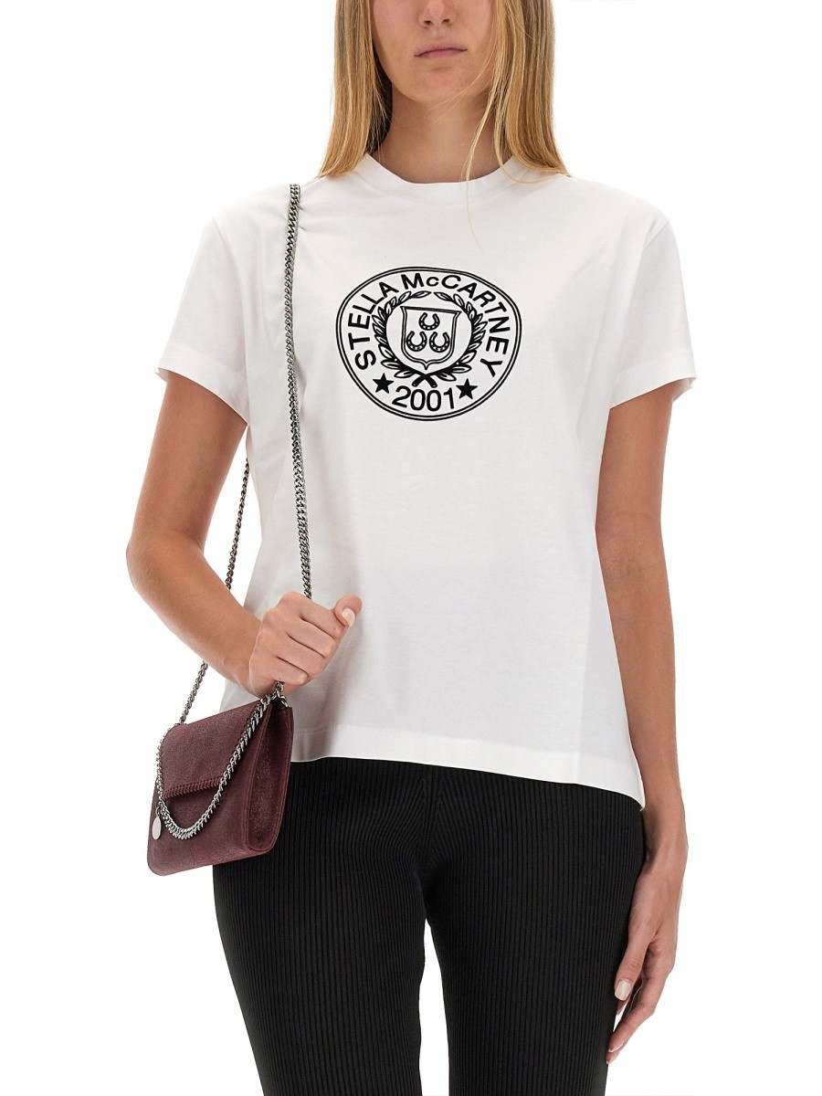 stella mccartney - T-SHIRT WITH LOGO - Image 4