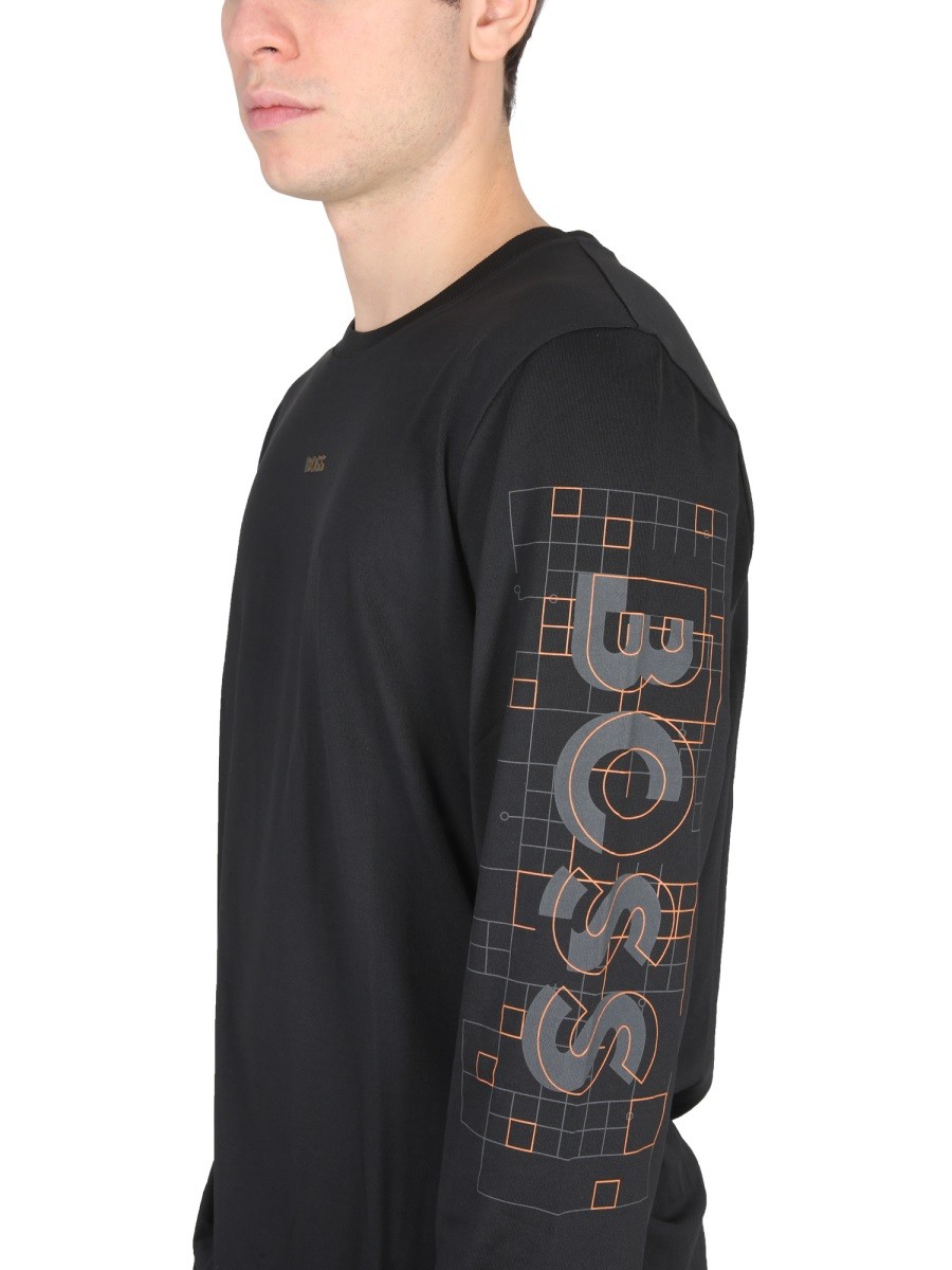 Boss - T-SHIRT WITH LOGO - Image 4