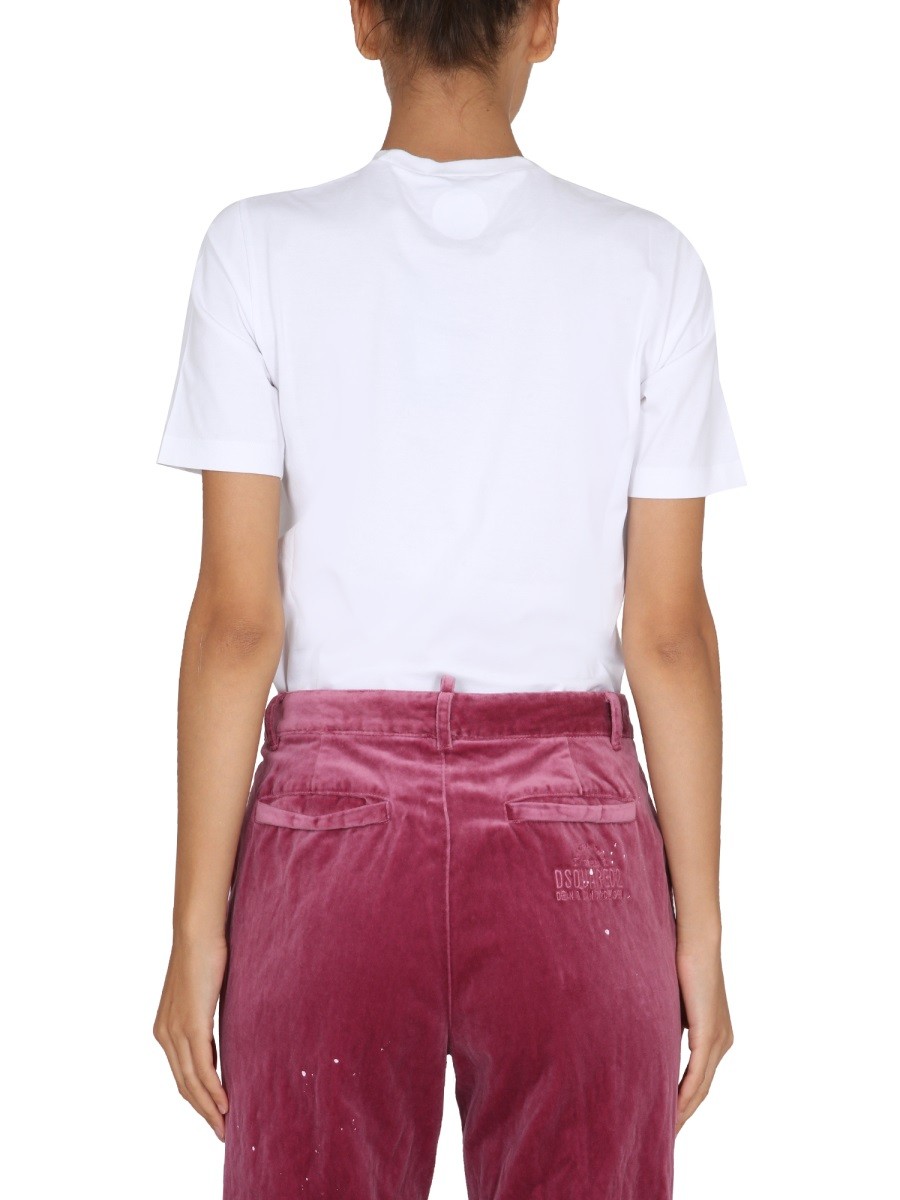 Dsquared - T-SHIRT WITH LOGO - Image 3