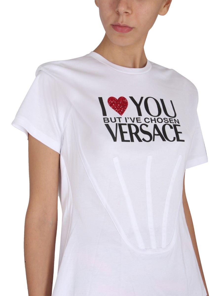 Versace - T SHIRT WITH LOGO - Image 4
