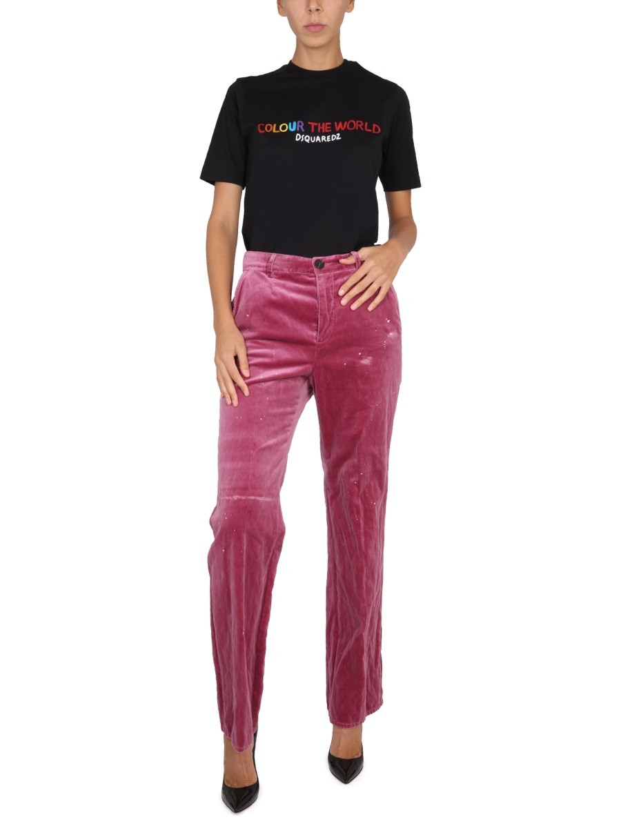 Dsquared - T-SHIRT WITH LOGO - Image 2