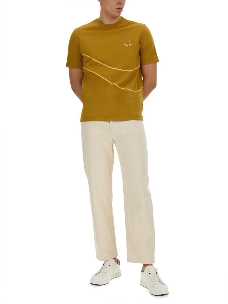 PS BY PAUL SMITH - T-SHIRT WITH LOGO - Image 2