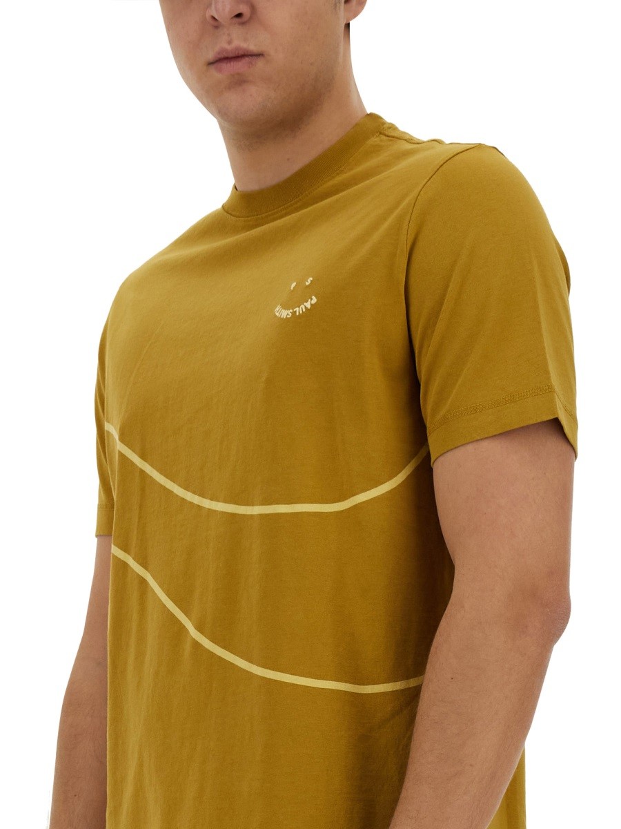 PS BY PAUL SMITH - T-SHIRT WITH LOGO - Image 4