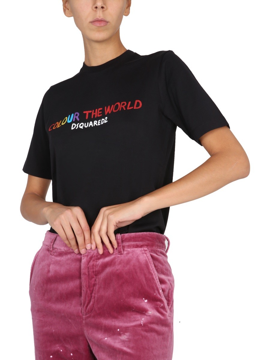 Dsquared - T-SHIRT WITH LOGO - Image 4