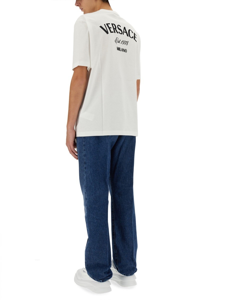 Versace - T-SHIRT WITH LOGO - Image 2